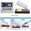 YVXUN Electronics Soldering Iron Kit, 80W Adjustable Temperature Welding Tool