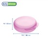 Ezy Dose Daily Round, Portable On-The-Go, Pill Box, Organizer and