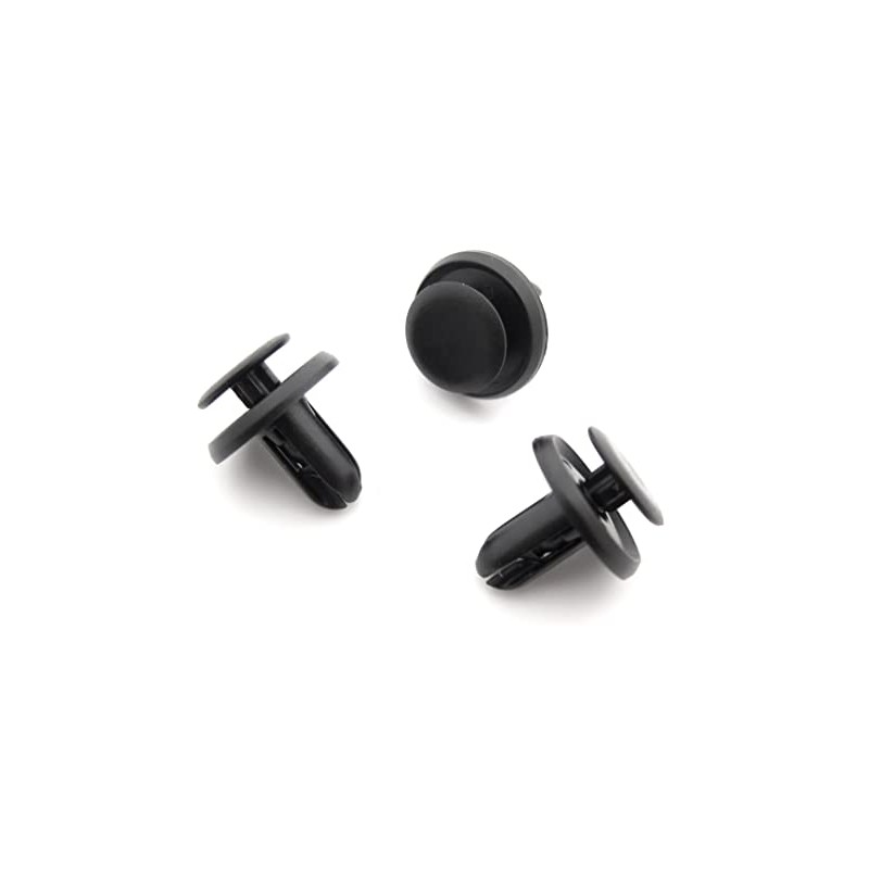 VVO Fasteners Black Plastic Clips Tailgate Trim Compatible with Some
