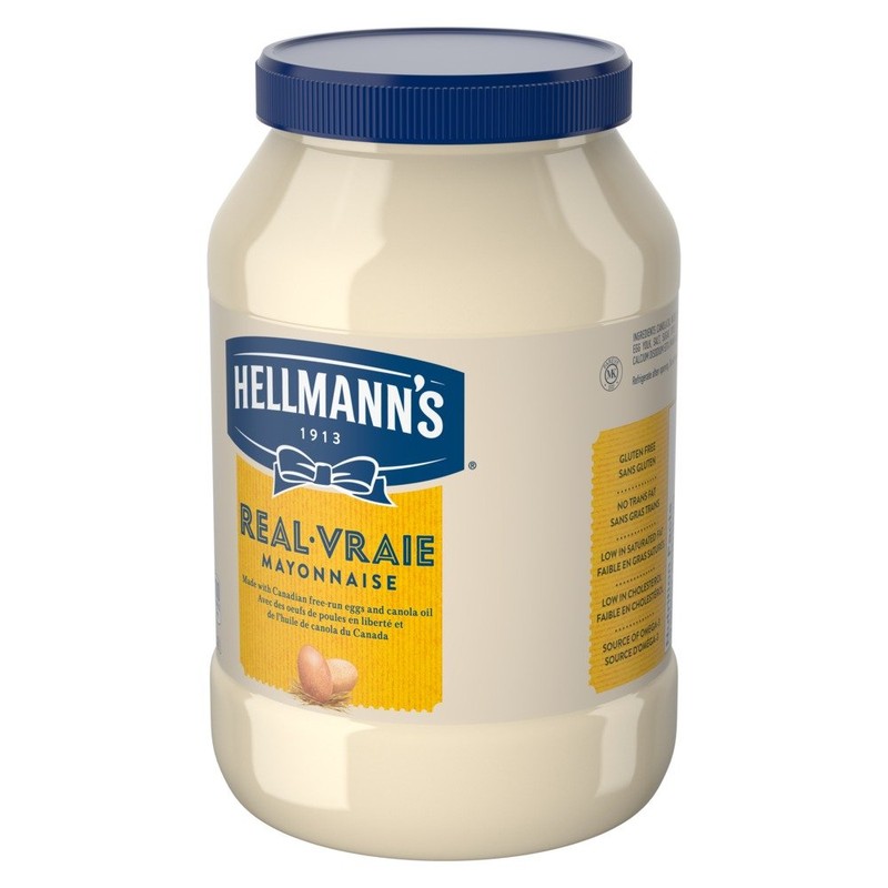 Hellmanns Light 1/2 Fat Mayonnaise 1.42 Liters/1.5 Quarts {Imported from