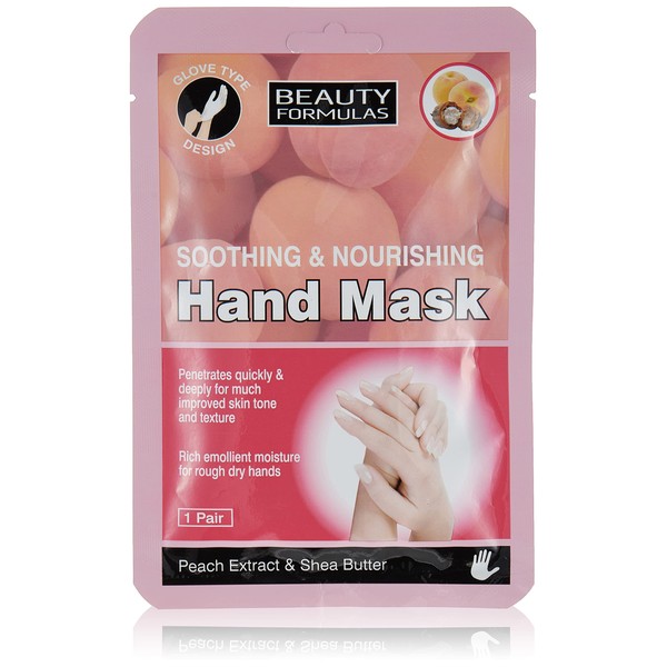 Beauty Formulas Soothing And Nourishing Hand Mask 1-Pair