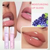 4-Piece Fruit-Flavored Lip Oil Set - Hydrating & Plumping for