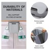 Auhafaly Hanging Collapsible Trash Can - 9L Wall Mounted Foldable