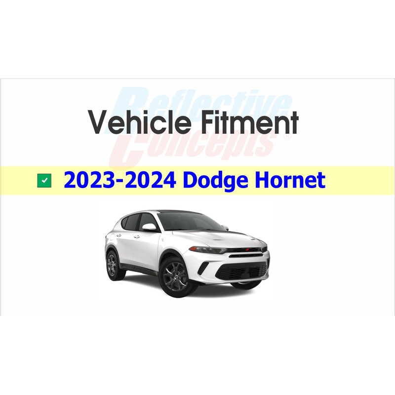 HORNET Emblem Overlay Decal Stickers - 2023-2024 Dodge Hornet -