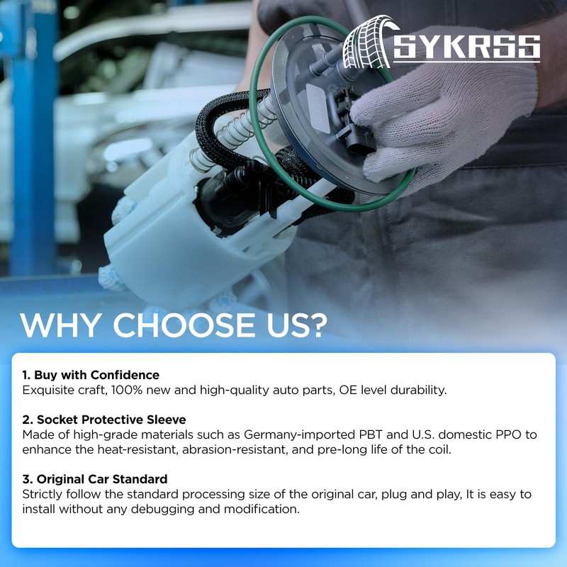SYKRSS E7219M Fuel Pump Module Assembly Compatible with Dodge Nitro