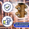 Sealing Clamp for Copper Pipe Diameter 18 mm Made of