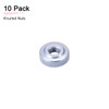 DTGN 10pcs M4x4mm(DxH) Knurling Nuts for Furniture and Equipment Thumb