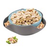 Pujito Pistachio Bowl with Shell Storage Large Double Dish Snack