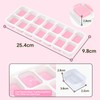 Ice Cube Trays 4 Pack, Airabc Silicone Ice Cube Trays