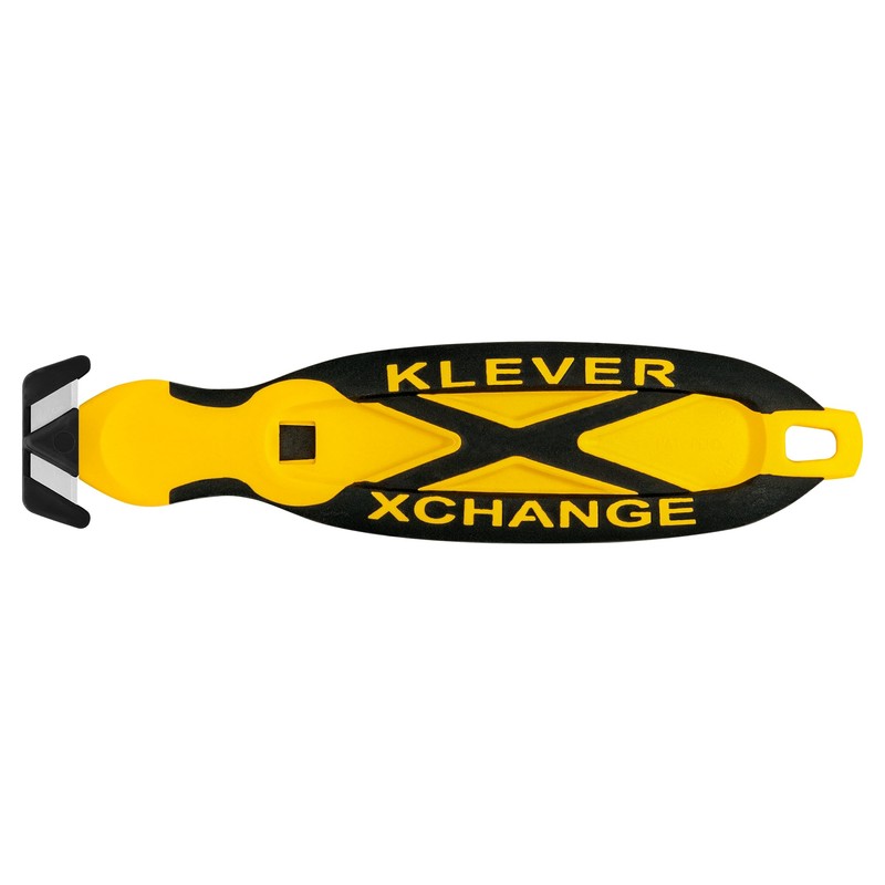 Klever X-Change, KCJ-XC-B, Safety Cutter, 6-1/2 in., Black/Blue