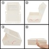 Capkyke 20pcs 8x5x2 Inch White Bakery Boxes Cookie Boxes with