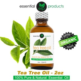 ELP Pure Tea Tree Essential Oil Naturals- 100% Pure, Aceite de Arbol de Te 2 fl oz