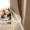 MIULEE Blackout Curtains for Bedroom Living Room Thermal Insulated Room