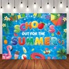 HEARKEN 7x5ft School's Out for The Summer Pool Party Backdrop