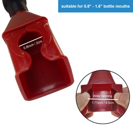 4pcs Funnels for Automotive Use Small Funnel Oil Change,Retractable Auto Fuel Funnel Clip On Bottles,Car Flexible Draining Tool Snap Funnel