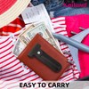 Kailund Razor Travel Case, PU Leather Safety Razor Case for
