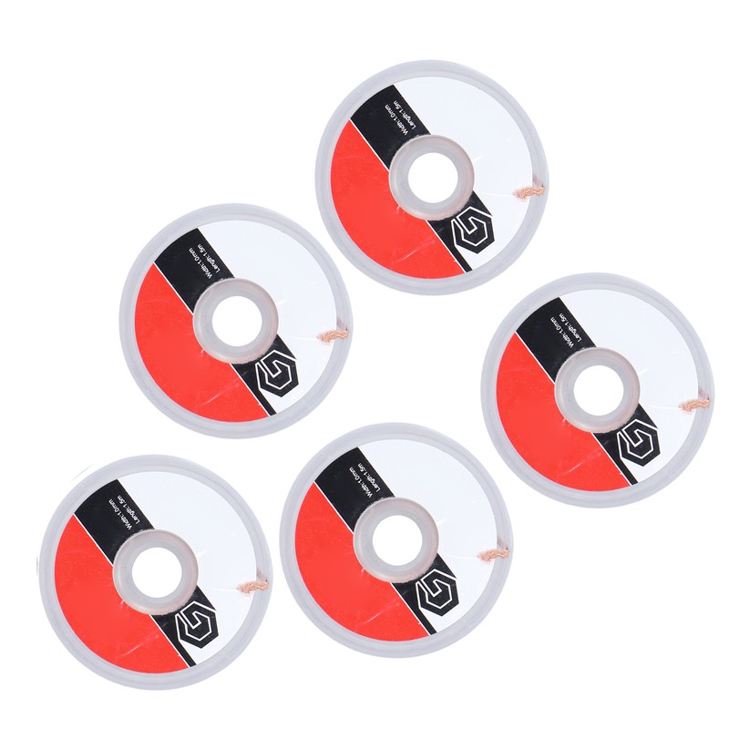 5Pcs TGK‑1015 Solder Wick Oxidation Resistant Professional Desoldering Wick for