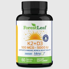 Forest Leaf Vitamina 125 100mcg Capsulas
