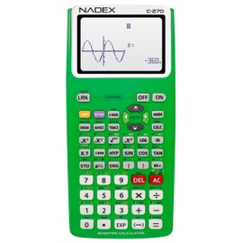 Scientific Calculator with Graph Functions for College and High School Students, Engineering, Advanced Mathematics, Calculus, Algebra, Geometery, Trigonometry, Statistics, Physics, Chemistry, Green