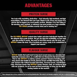  Mutant Iso Surge 2.27 kg Mint Chocolate Crisp Whey Protein Powder by Mutant