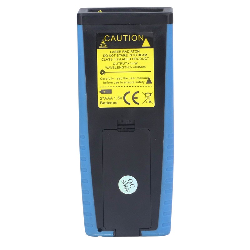 165ft Laser Distance Measure M in Ft Handheld Waterproof Laser