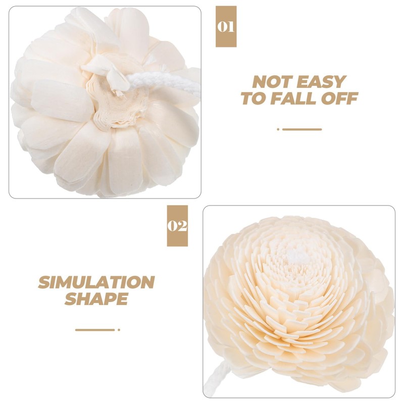 Beaupretty 2 Pieces Fragrance Diffusers Artificial Simulation DIY Decoration Diffusers