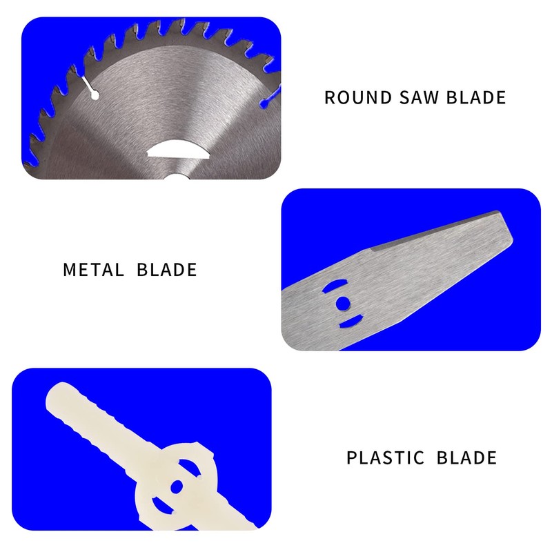 Manganese Steel Round Saw Blade Attachments Weed Wacker,Metal Blade Weed