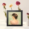 LaVie Home 3x3 Picture Frame for Wall Display, 3x3 Black