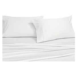 Royal Hotel Solid 550-Thread-Count Bed Sheet Set 100-Percent Combed Cotton, Sateen Solid, Deep Pocket