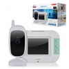 reer BabyCam S, Digital Video Baby Monitor, Interception-Proof FHSS Technology,