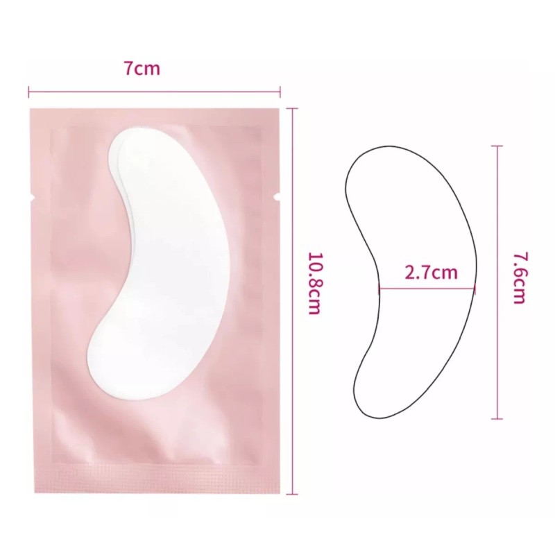 Xiaoya 50 Pares De Parches, Hidrogel Para Extensión De Pestañas