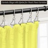 50PCS Heavy Duty Curtain Rings with Eyelet - Smooth Glide