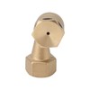 5PCS G1/2in Female Thread Brass Deck Jet Nozzles Durable Waterscape