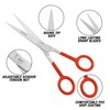 Scissors-Hair Cutting/Hairdressing/Barber Salon/Hairdressers Stainless Steel Scissors for Men Women and