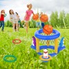 Uniqhia Pool Floats Toys Games Set, 2-in-1 Floating Pool Basketball