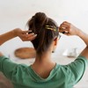 EEEKit Haarnadeln, 3er-Pack U-förmige Französische Haargabel Für Damen Hochsteckfrisur Chignon