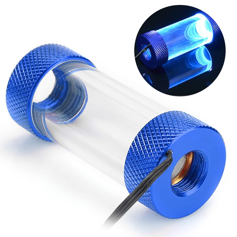 G1/4 Female Thread Water Cooling Filter Metal PC Computer Cooler