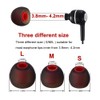 Earbud Tips Soft Silicone Earbuds Replacement Tips Fit for in-Ear