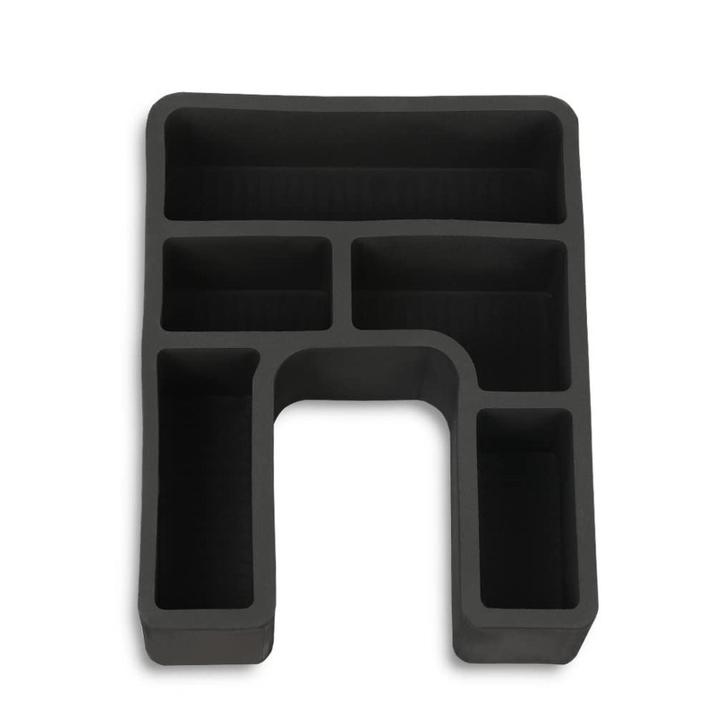 G-PLUS Floor Console Black Organizer Inserts 2 Pc Set Compatible