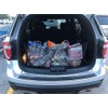 Envelope Style Automotive Elastic Trunk Mesh Cargo Net for Ford
