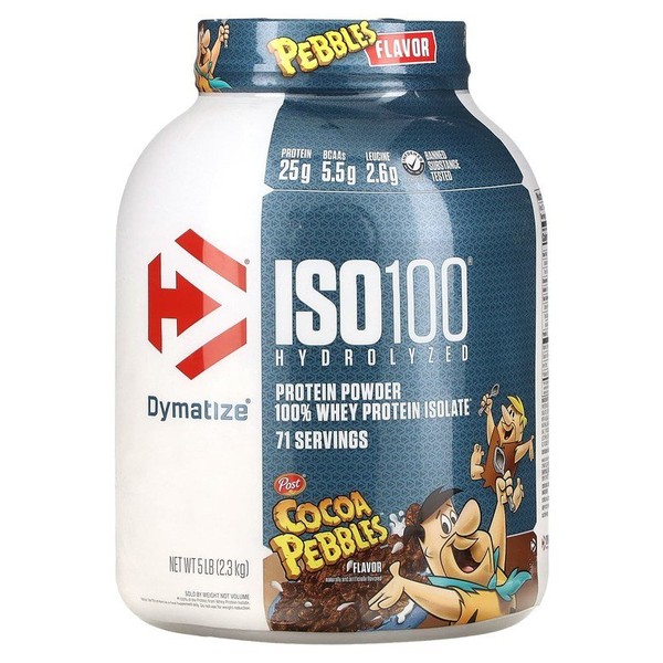Singer ISO100 100% Whey Protein Isolate Cocoa Pebble 2.3kg (5lb) / 가수  ISO100 100% 분리유청단백질 코코아 페블 2.3kg(5lb)