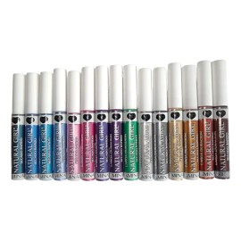 Delineadores De Colores Efecto Metálico Marca Natural Girl