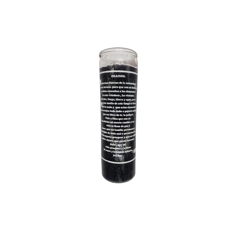 Generic Against Evil and Enemies Black 7 Day Ritual Glass