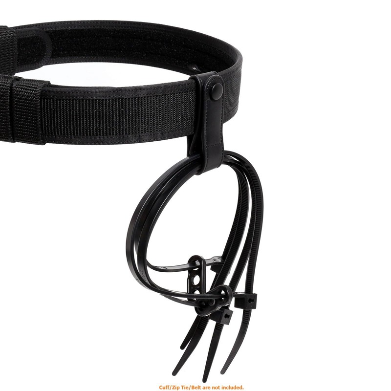 TACNEX Handcuff Strap w/Snap Closure Cuff Holder Nylon Keeper Chain/Hinged