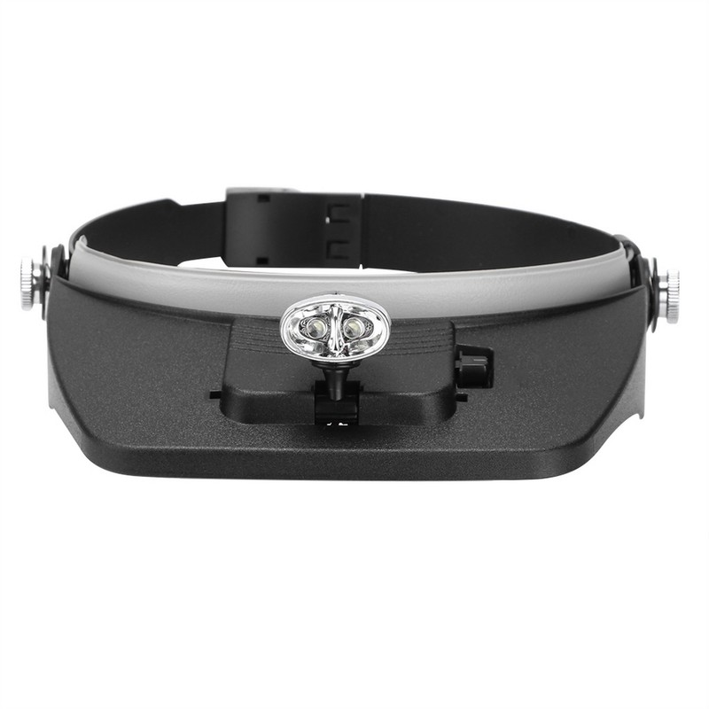 LED Beekeeping Bee Moving Magnifying Glass Head Mounted Magnification Mirror