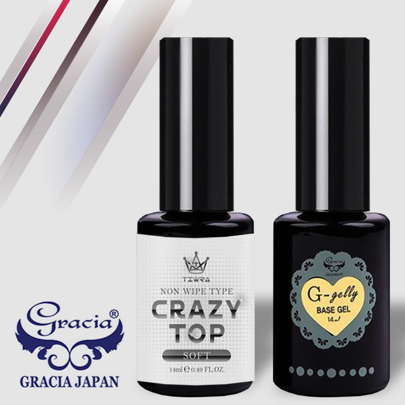 Gracia 그라시아 진비 지젤리 베이스젤 + 크레이지 탑젤(소프트) [★혼합세트★ 베이스젤+탑젤(스탠다드)]