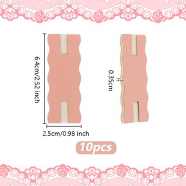 OLYCRAFT 10pcs Portable Tangle-Free Jewelry Organizer 25x64x3.5mm Rectangle Tangle-Free Necklaces Containers Necklace Card Holder Universal Jewelry Storage Case for Chain Necklaces Jewelry Storage