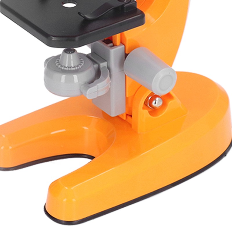 Kids Microscope Kit LED 1200X Microscope with Specimen Slides Science