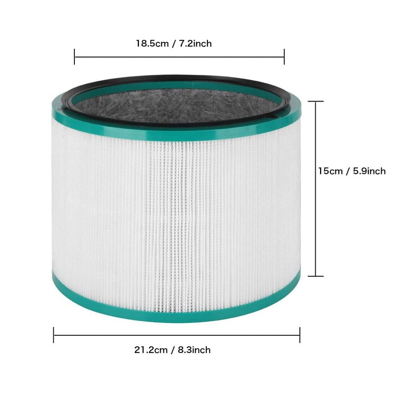 1 Filter Compatible with Dyson HP01, HP02, DP01, DP02 Desk