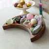 Curawood Moon Tray Crystal Holder - Display Your Crystals &